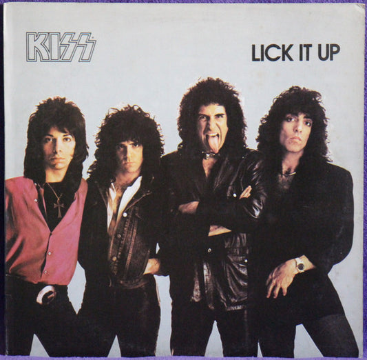 Kiss : Lick It Up = Tomalo (LP, Album, Promo)