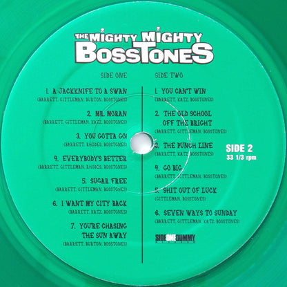 The Mighty Mighty Bosstones : A Jackknife To A Swan (LP, Album, Ltd, Gre)