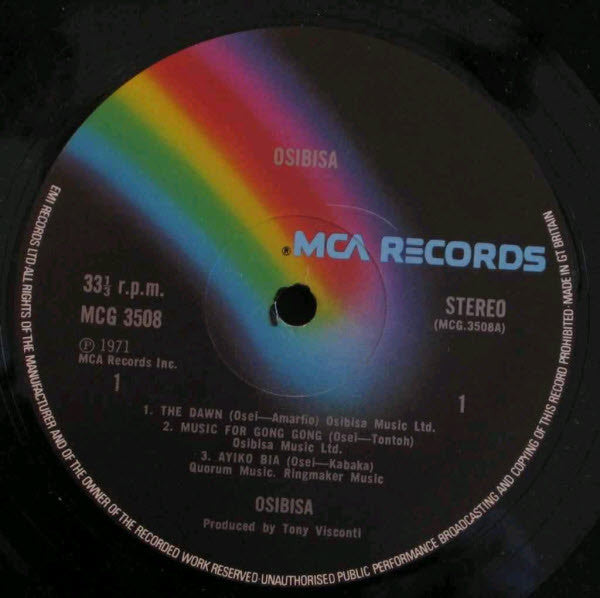 Osibisa : Osibisa (LP, Album, RE)