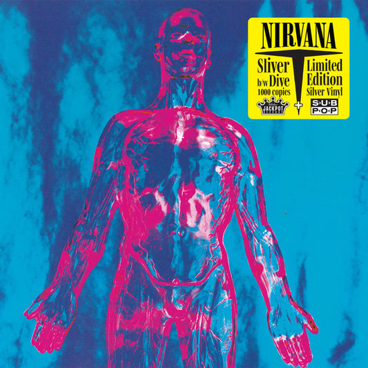 Nirvana : Sliver (7", Single, Ltd, RE, Sil)