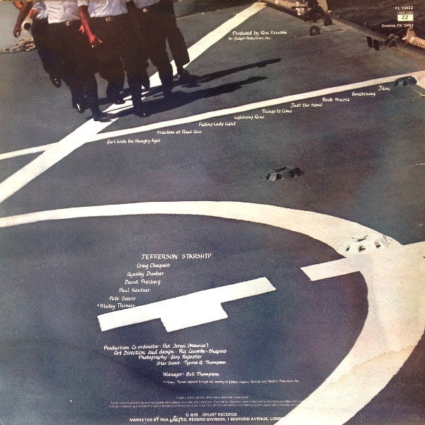 Jefferson Starship : Freedom At Point Zero (LP, Album)