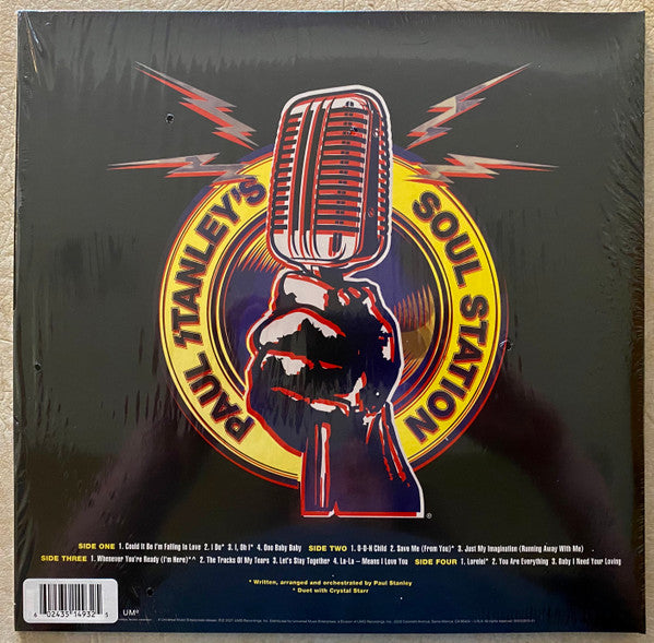 Paul Stanley's Soul Station : Now And Then (2xLP, Album, Ltd, Vio)