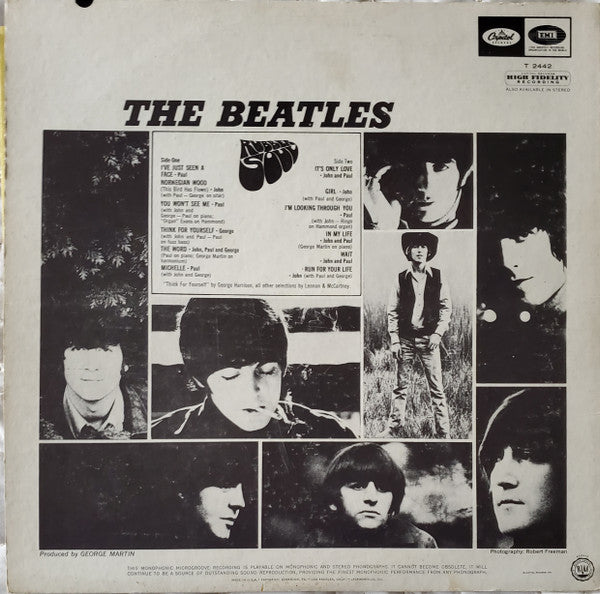 The Beatles : Rubber Soul (LP, Album, Mono, Dec)