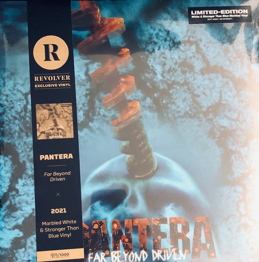 Pantera : Far Beyond Driven (LP, Album, Ltd, Num, RE, RP, Whi)