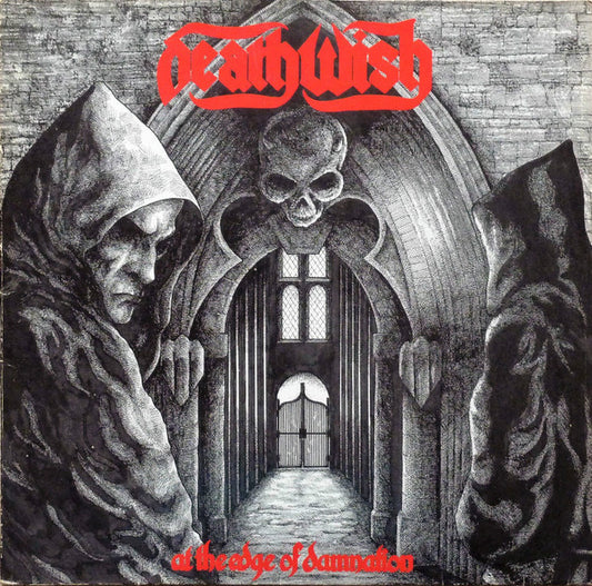 Deathwish (4) : At The Edge Of Damnation (LP, Album)