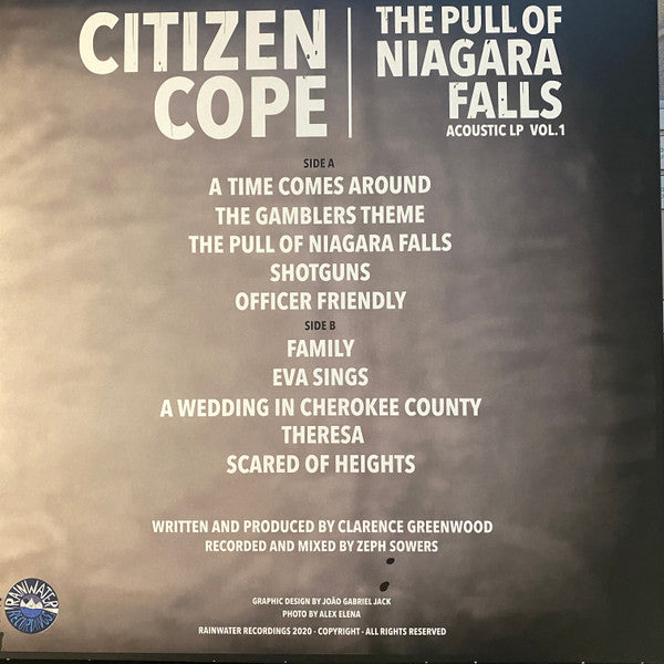 Citizen Cope : The Pull Of Niagara Falls Acoustic LP Vol. 1 (LP, Album)