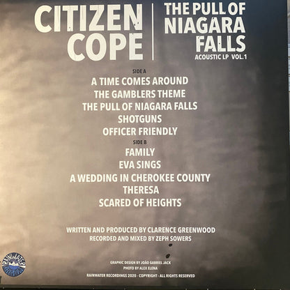Citizen Cope : The Pull Of Niagara Falls Acoustic LP Vol. 1 (LP, Album)