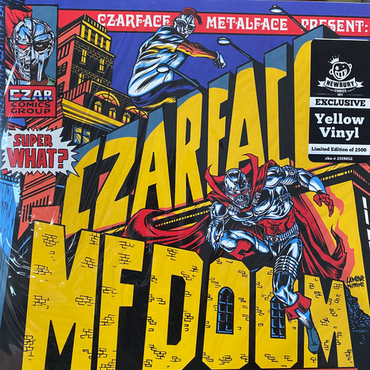 Czarface, MF Doom : Super What? (LP, Album, Ltd, S/Edition, Yel)