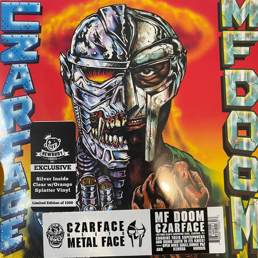 Czarface, MF Doom : Czarface Meets Metal Face (LP, Album, Ltd, RE, Sil)
