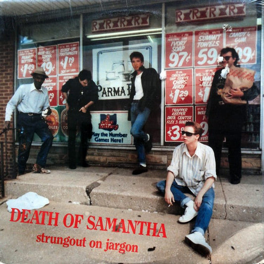 Death Of Samantha : Strungout On Jargon (LP, Album)