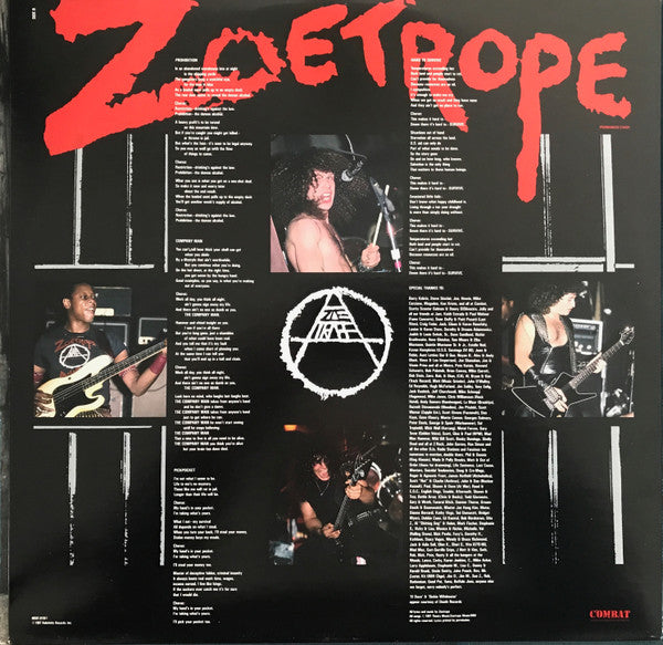 Zoetrope : A Life Of Crime (LP, Album)