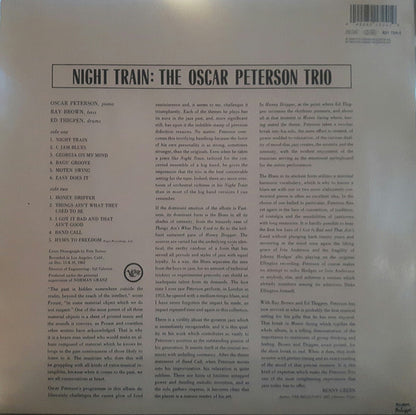 The Oscar Peterson Trio : Night Train (LP, Album, RE)
