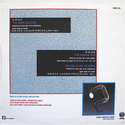 Rush : The Body Electric (10", Ltd, Red)