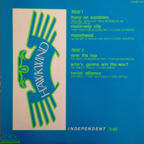 Hawkwind : Independent Days (10", Comp)