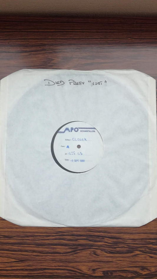 Died Pretty : Lost (LP, Album, TP)