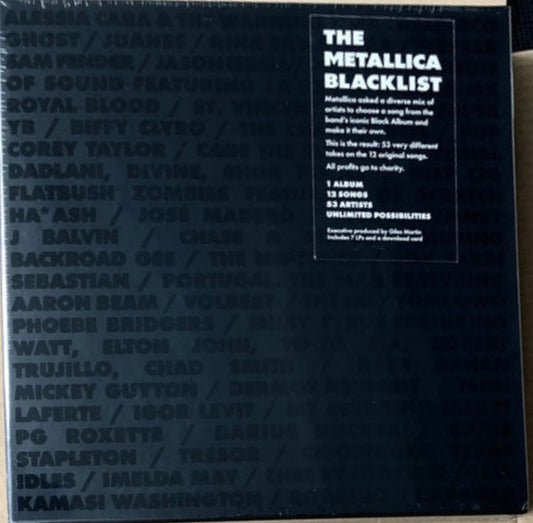 Various : The Metallica Blacklist (7xLP, Comp + Box)
