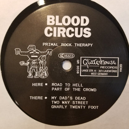 Blood Circus : Primal Rock Therapy (12")