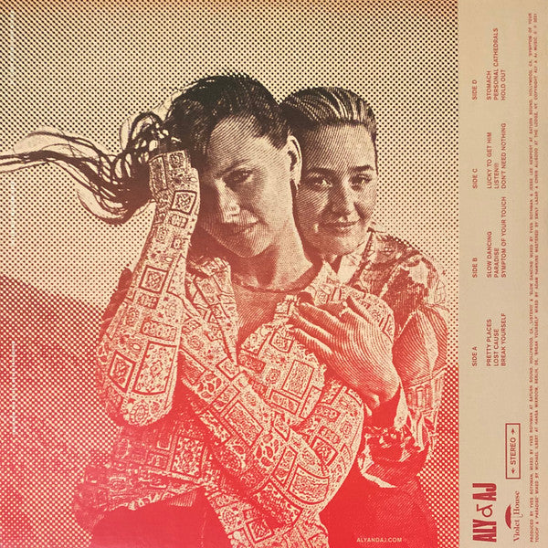 Aly & AJ : A Touch Of The Beat Gets You Up On Your Feet Gets You Out And Then Into The Sun (2xLP, Album, S/Edition, Ora)