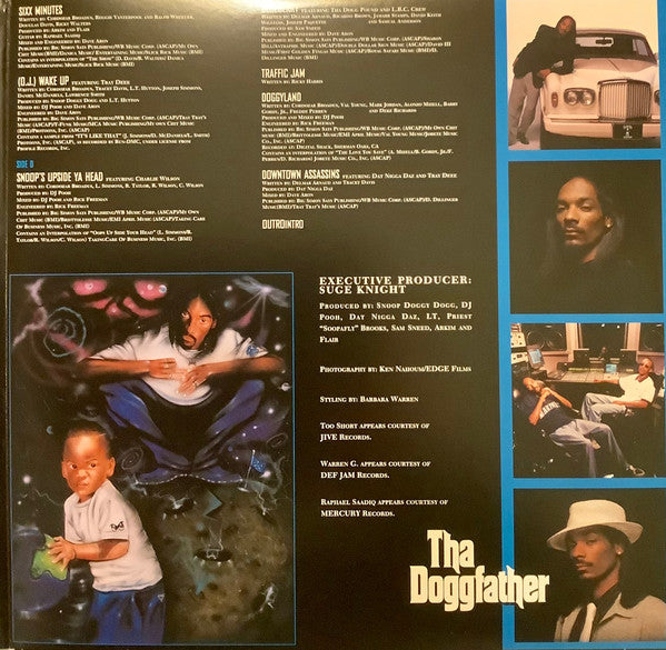 Snoop Dogg - Tha Doggfather (2xLP, Album, Ltd, RE, Bla Snoop Dogg - Tha Doggfather (2xLP, Album, Ltd, RE, Bla