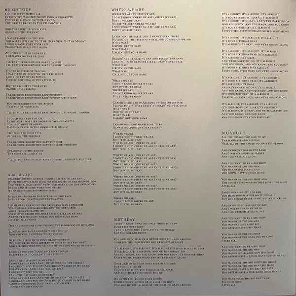 The Lumineers : Brightside (LP, Album, Sun)