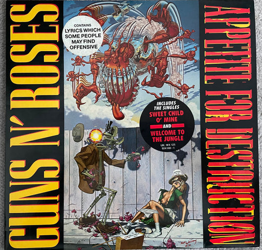 Guns N' Roses : Appetite For Destruction (LP, Album, Hyb)