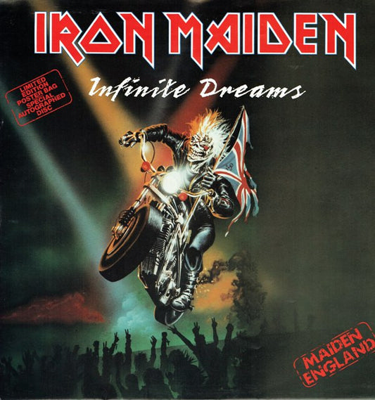 Iron Maiden : Infinite Dreams (12", S/Sided, Etch, Ltd, Pos)