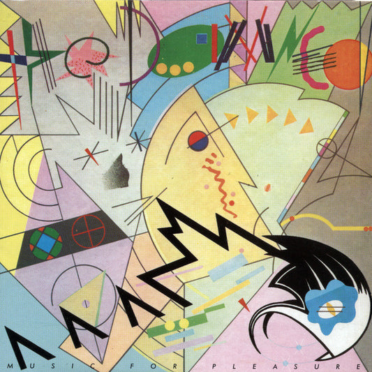 The Damned : Music For Pleasure (LP, Album, Blu)