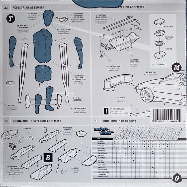 They Might Be Giants : Mink Car (LP, Album, Ltd, RE, Whi)