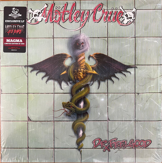 Mötley Crüe : Dr. Feelgood (LP, Album, Ltd, RE, Mag)