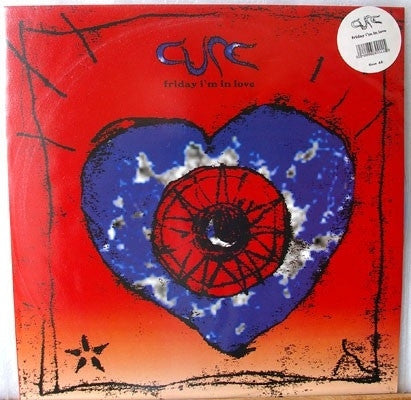 The Cure : Friday I'm In Love (12", Single, Cle)