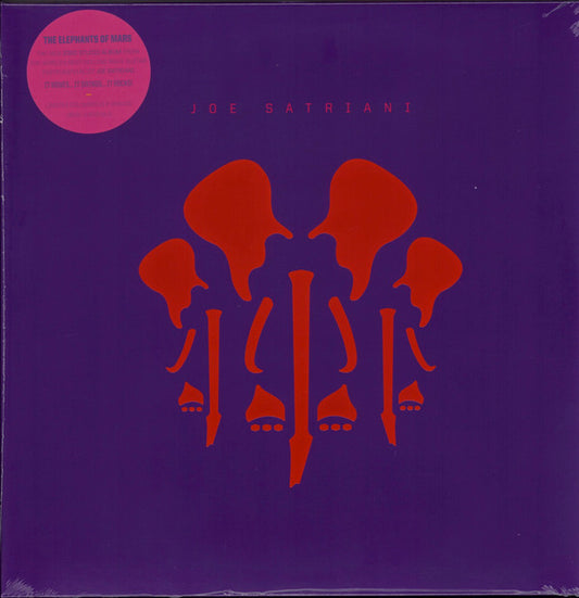 Joe Satriani : The Elephants Of Mars (2xLP, Album, Ltd, Ora)