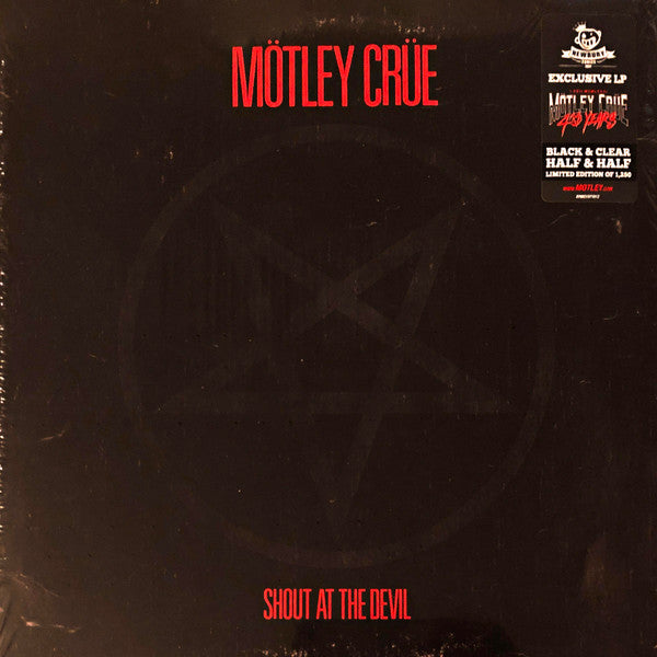 Mötley Crüe : Shout At The Devil (LP, Album, Ltd, RE, Bla)