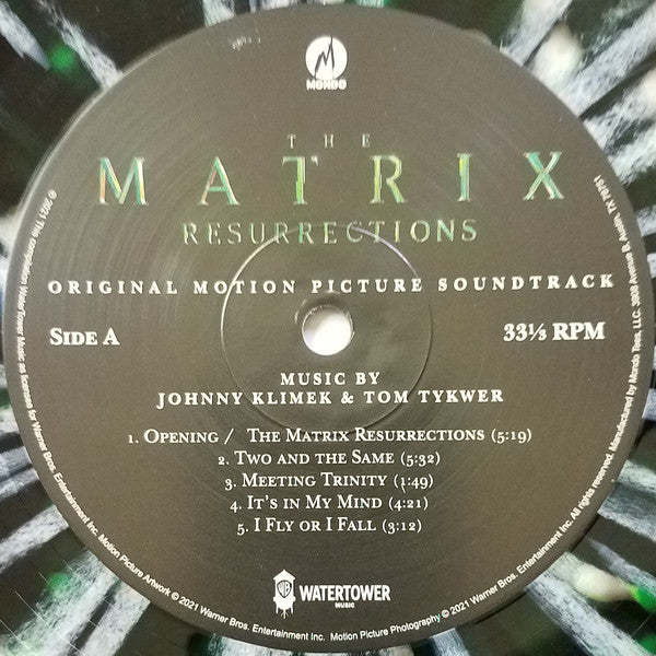 Johnny Klimek & Tom Tykwer : The Matrix Resurrections (Original Motion Picture Soundtrack) (2xLP, Album, Ltd, Bla)