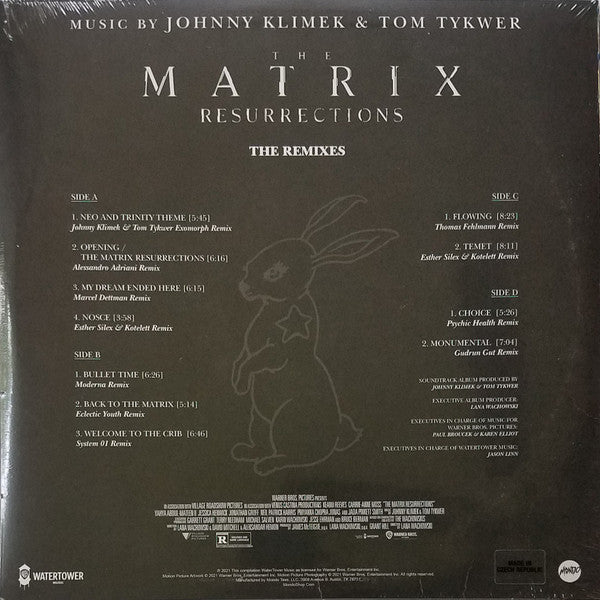 Johnny Klimek & Tom Tykwer : The Matrix Resurrections (The Remixes) (2xLP, Ltd, Red)