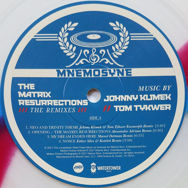 Johnny Klimek & Tom Tykwer : The Matrix Resurrections (The Remixes) (2xLP, Ltd, Red)