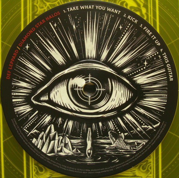 Def Leppard : Diamond Star Halos (LP, Yel + LP, Red + Album, Ltd)