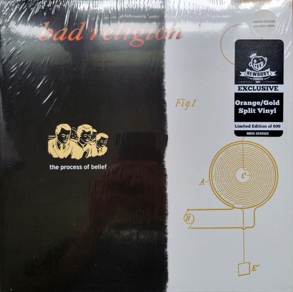 Bad Religion : The Process Of Belief (LP, Album, Ltd, RE, RP, Ora)
