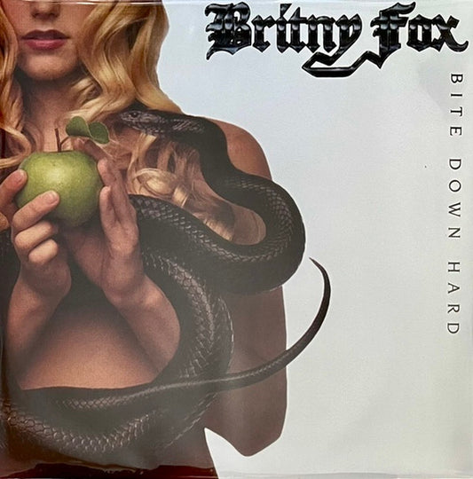 Britny Fox : Bite Down Hard (LP, Album, RE, Cle)