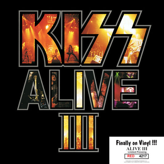 Kiss : Alive III (2xLP, Album, Ltd, Num, Red)