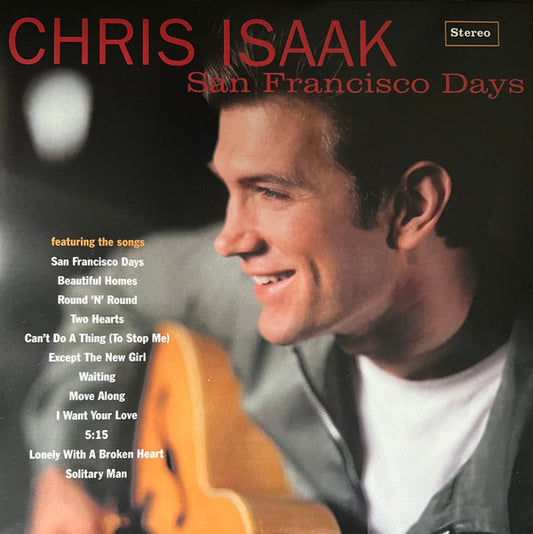 Chris Isaak : San Francisco Days (LP, Album, RSD, RE, Red)
