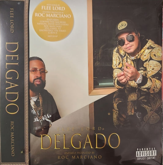 Flee Lord, Roc Marciano : Delgado (LP, Album, Ltd, Num, OBI)