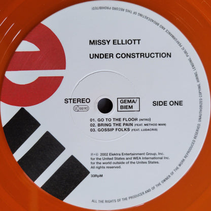 Missy Elliott : Under Construction  (2xLP, Album, Club, Ltd, RE, Ora)