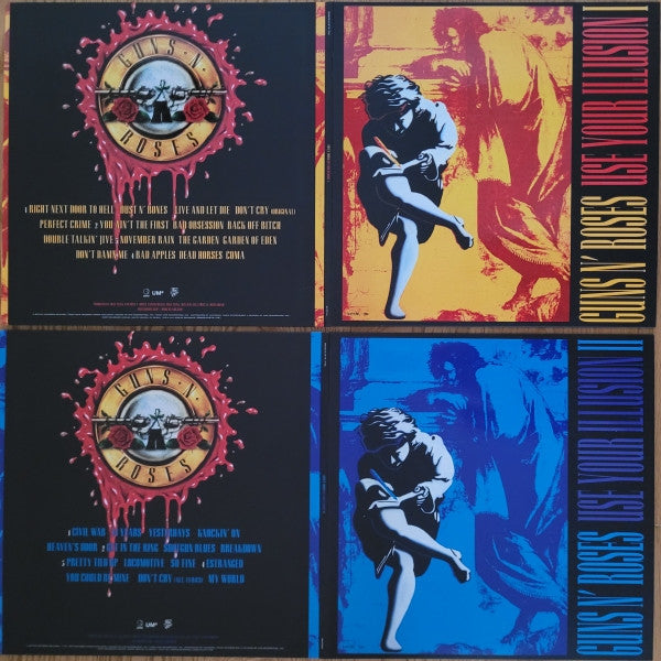 Guns N' Roses : Use Your Illusion I & II (Box, Comp, Ltd, Num, RM, S/Edition, Sli + LP, Albu)