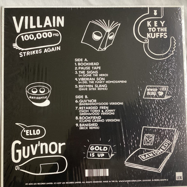 JJ DOOM : Bookhead EP (12", EP, Ltd, RE, Sil)