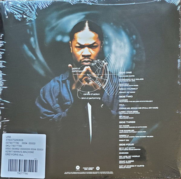 Man レコード Xzibit - Man Vs Machine (2xLP, Album, Ltd, RE, Sil) (Mint (M