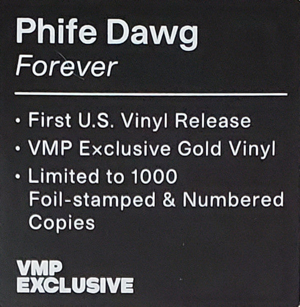Phife Dawg : Forever (2xLP, Club, Ltd, Num, Gol)