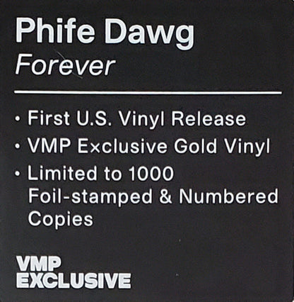 Phife Dawg : Forever (2xLP, Club, Ltd, Num, Gol)