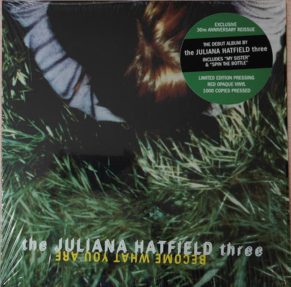 The Juliana Hatfield Three : Become What You Are (LP, Album, Ltd, RE, RM, Red)