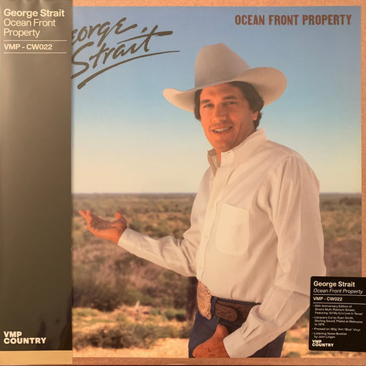 George Strait : Ocean Front Property (LP, Album, Club, RE, RM, Blu)