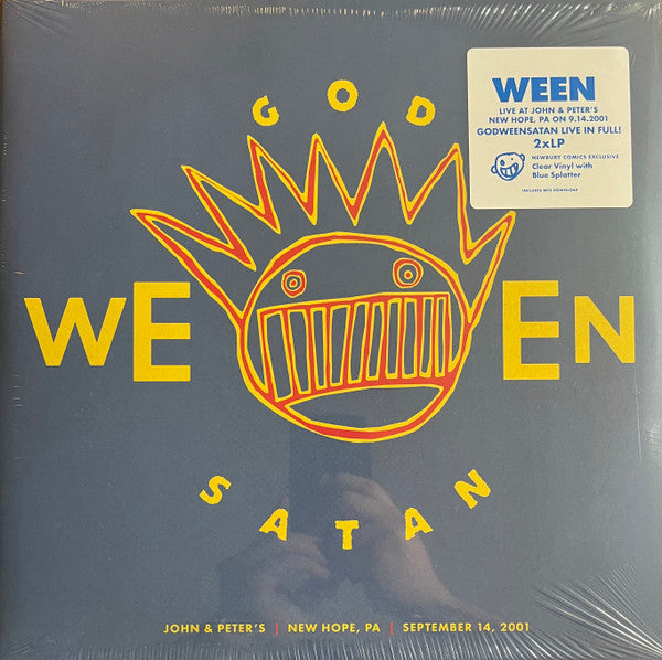 Ween : God Ween Satan: Live (2xLP, Album, Ltd, RE, Cle)
